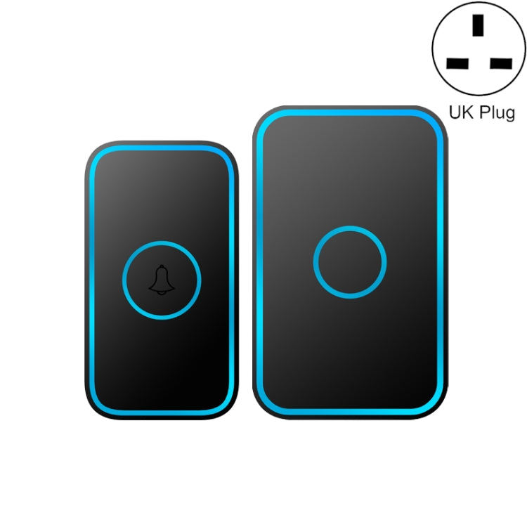 CACAZI A78 Long-Distance Wireless Doorbell Intelligent Remote Control Electronic Doorbell, US Plug, EU Plug, UK Plug CACAZI A78 Long-Distance Wireless Doorbell Intelligent Remote Control Electronic Doorbell, US Plug, EU Plug, UK Plug
